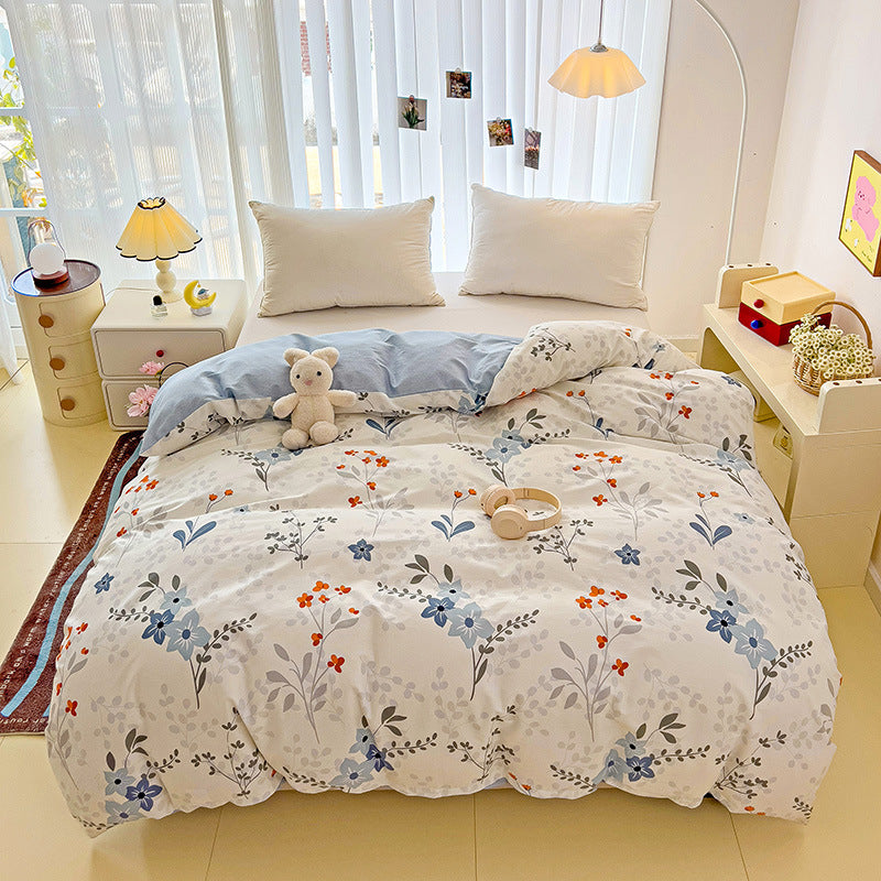 Playful Heart Pattern Duvet Cover Set