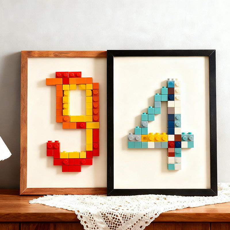 Creative Number Art Frame