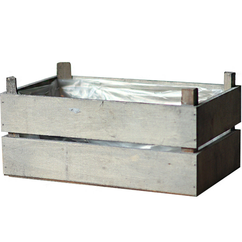 Decorative wooden container
