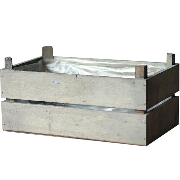 Decorative wooden container