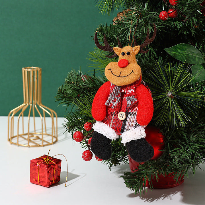 Decorative Christmas tree figure in reindeer design