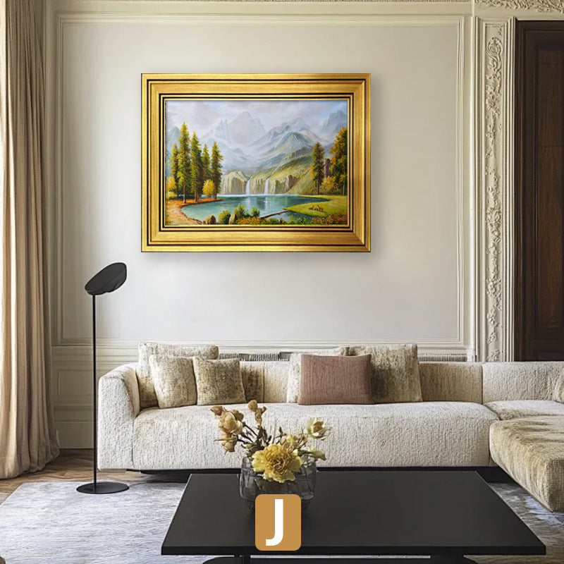 Decorative Framed Nature Landscape Artwork