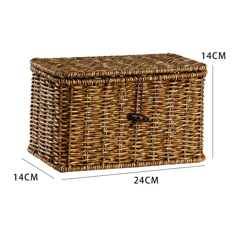 Handcrafted Basket Storage Chest