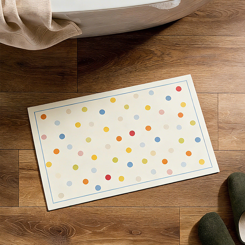 Oval Baby play mat with padded foam core and non-slip underside