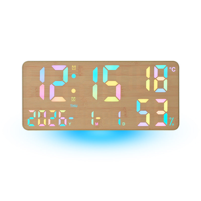 Digital Thermo-Hygrometer Alarm Clock