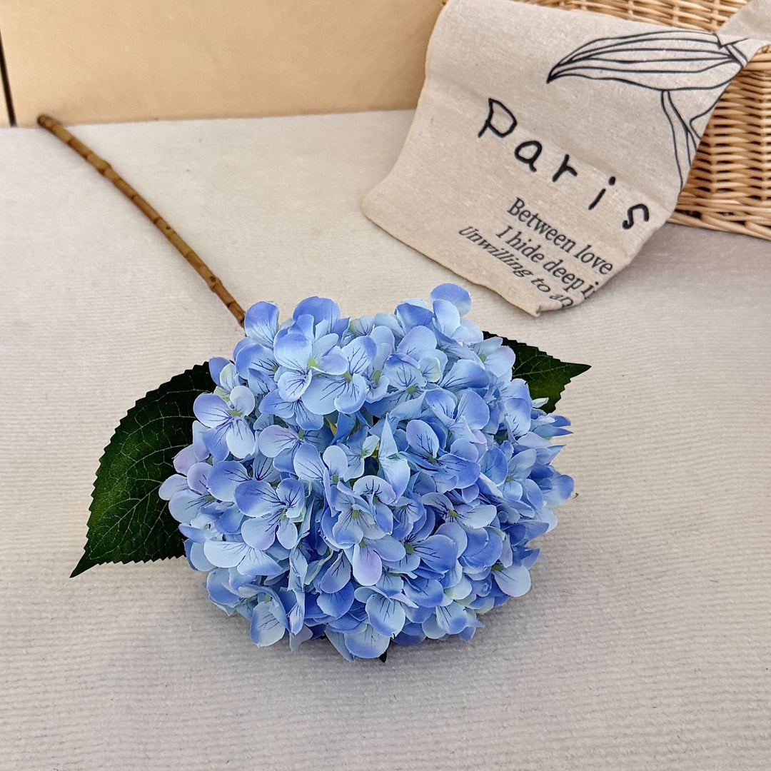 Lifelike Hydrangea Floral Piece