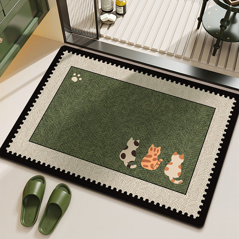 Pet-Themed Eco-Friendly Area Rug
