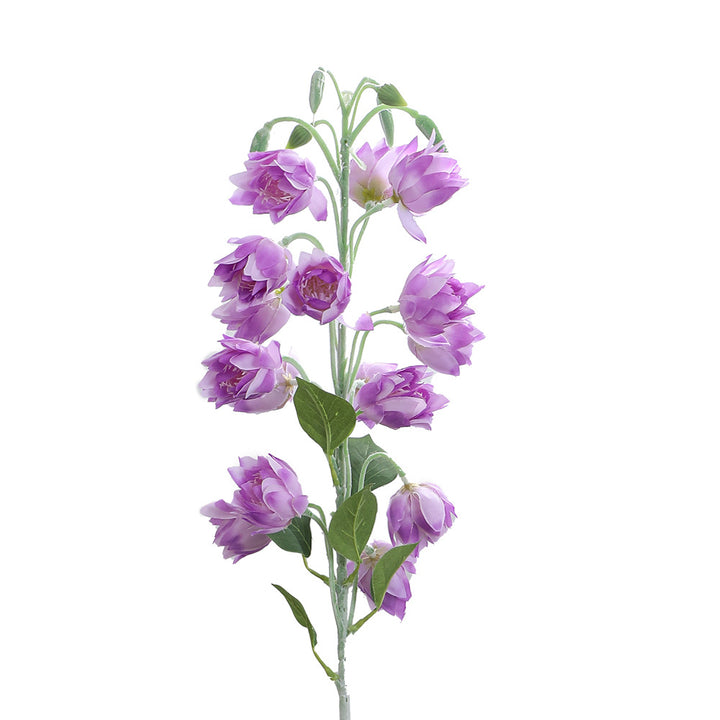 Artificial orchid bouquet with intricate flowers