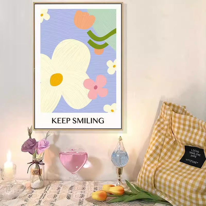 Floral Greeting Wall Art