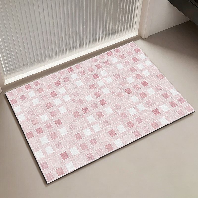 Mosaic Pattern Bath Mat