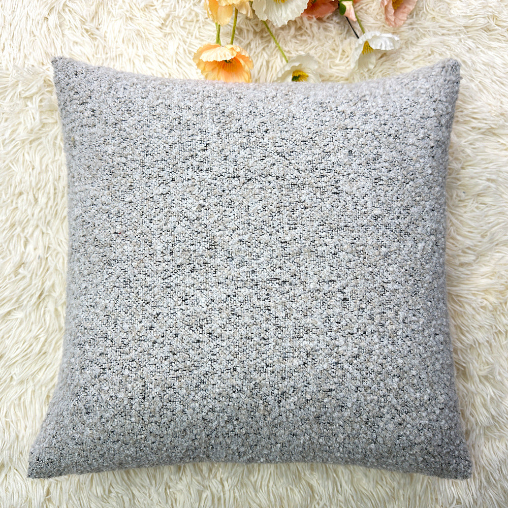 Textured Knit Decorative Cushion
