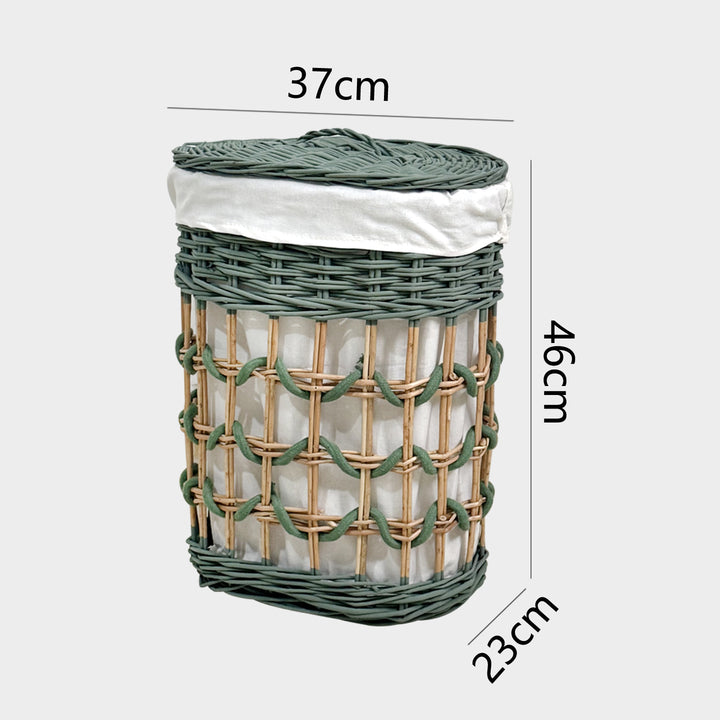Mood-enhancing laundry basket