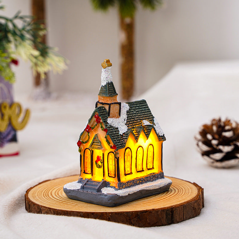 Illuminated Christmas decoration figure