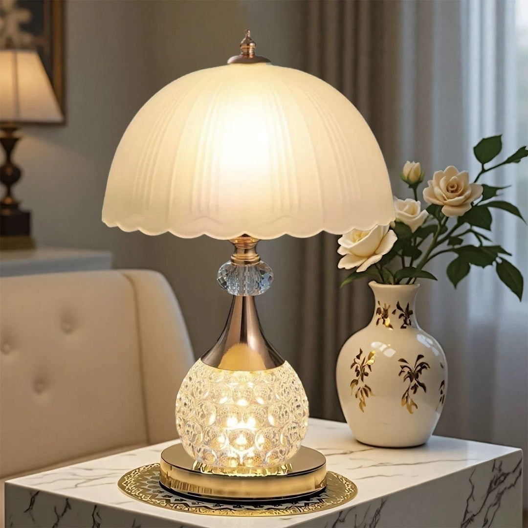 Crystal Glass Decorative Table Lamp