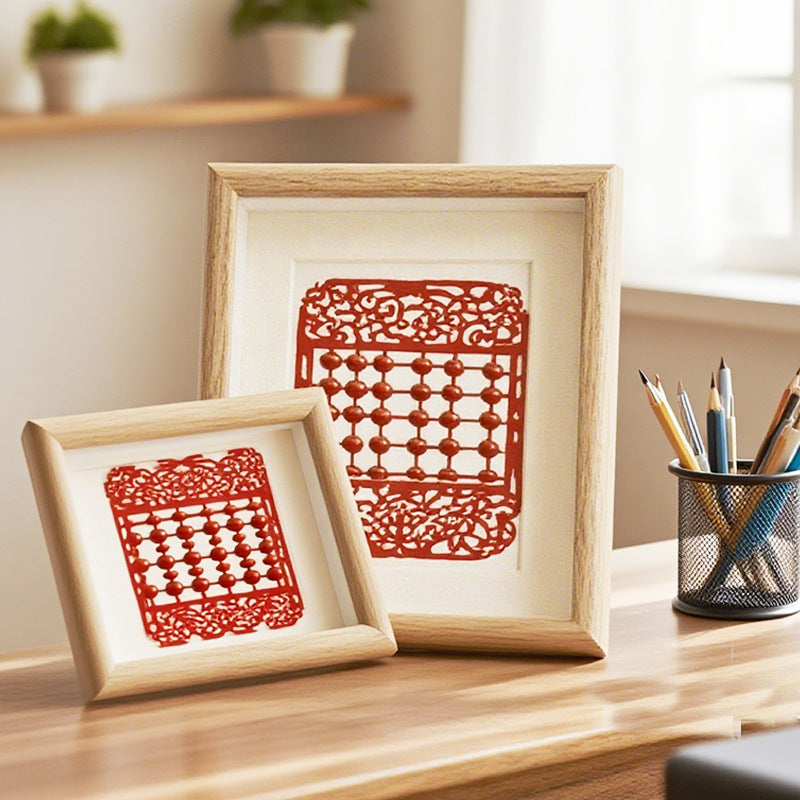 Decorative Abacus Wall Art Frame