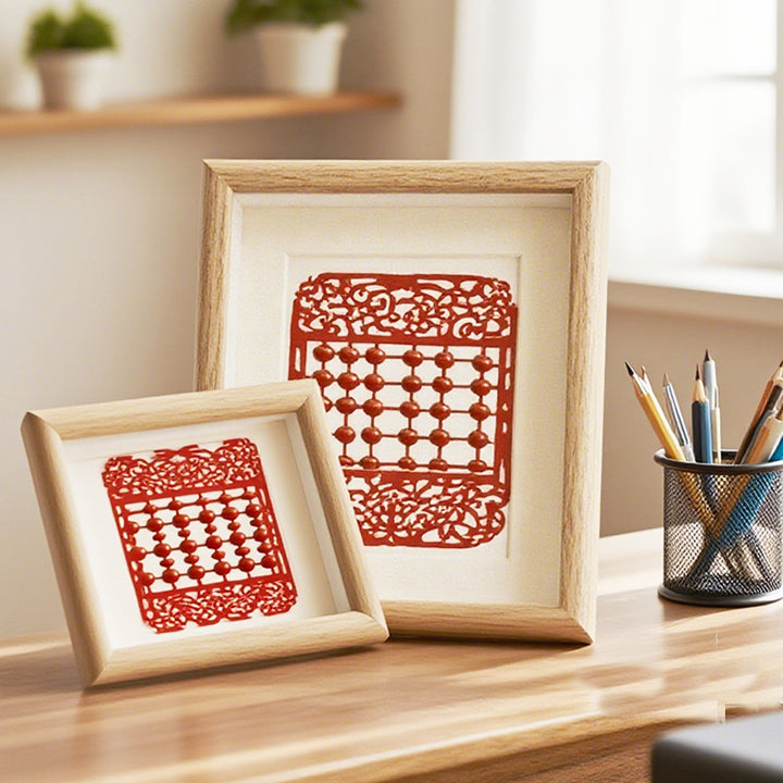 Decorative Abacus Wall Art Frame