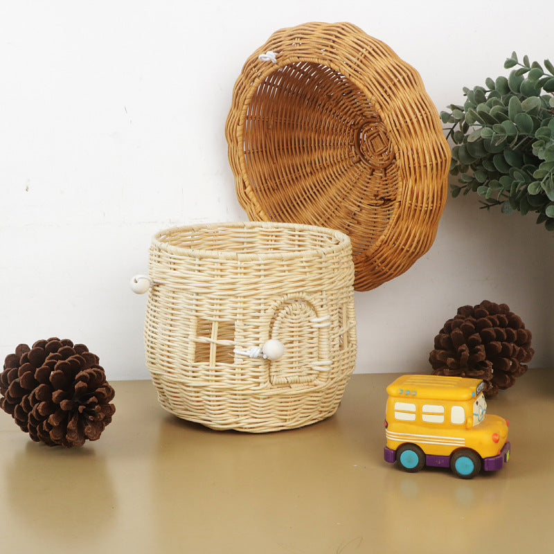 Decorative Wicker Storage