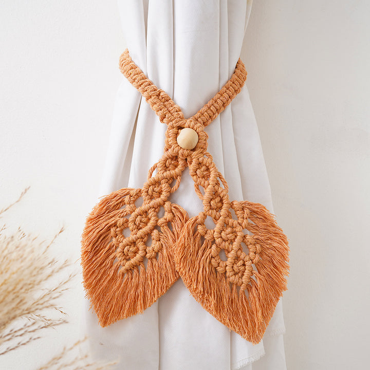 Macrame Curtain Tieback