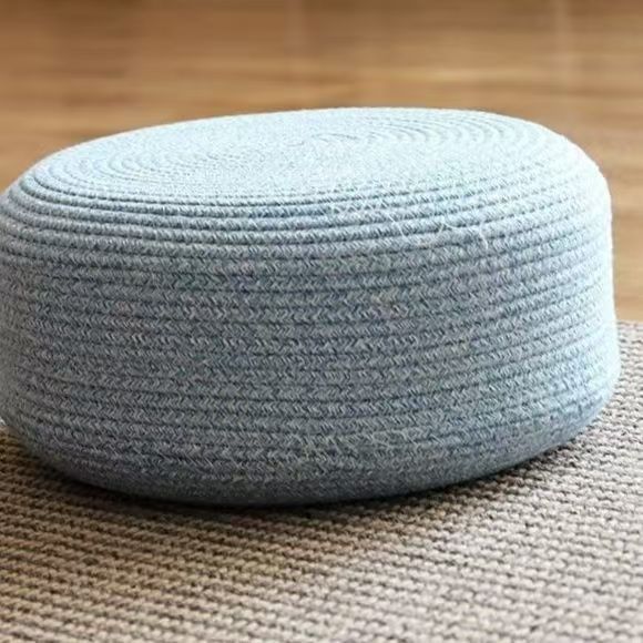 Handcrafted seat pouf