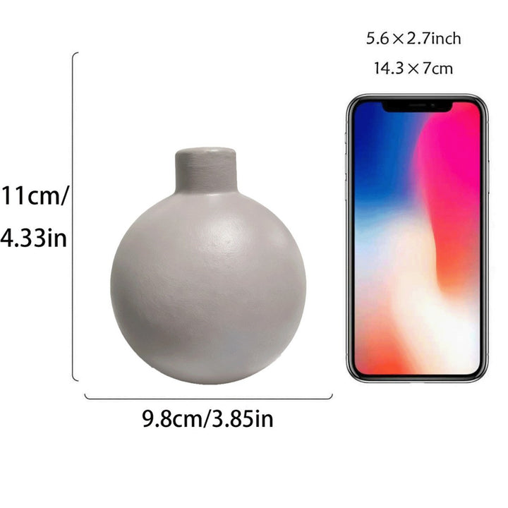 Artistic Round Decorative Vase
