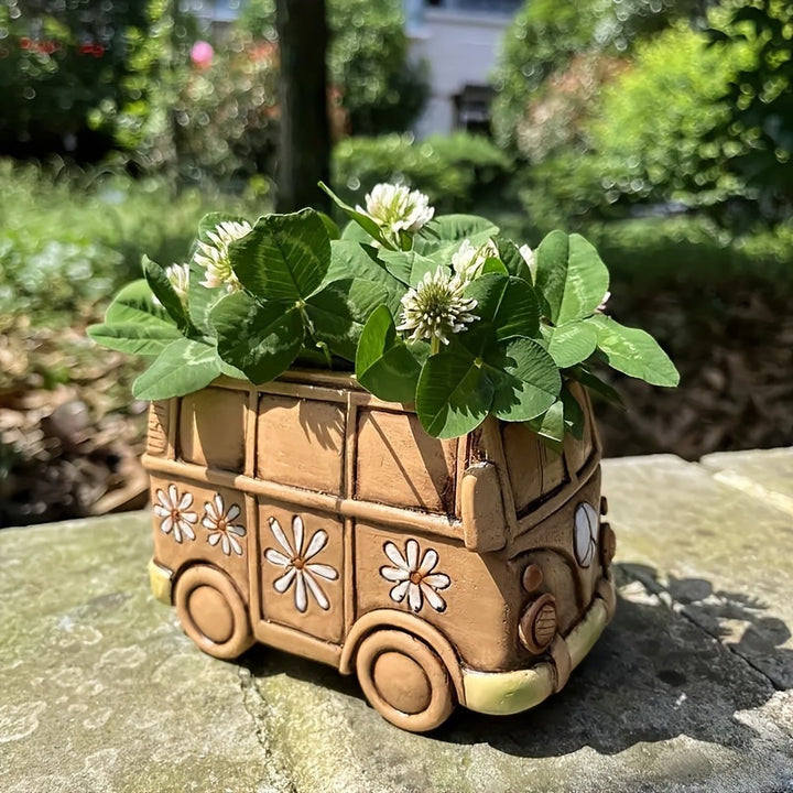 Vintage Volkswagen Van Planter