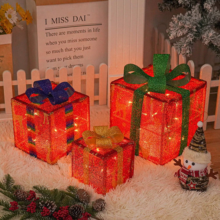 LED-Mesh-Giftbox-Set Decorative Indoor Ornament
