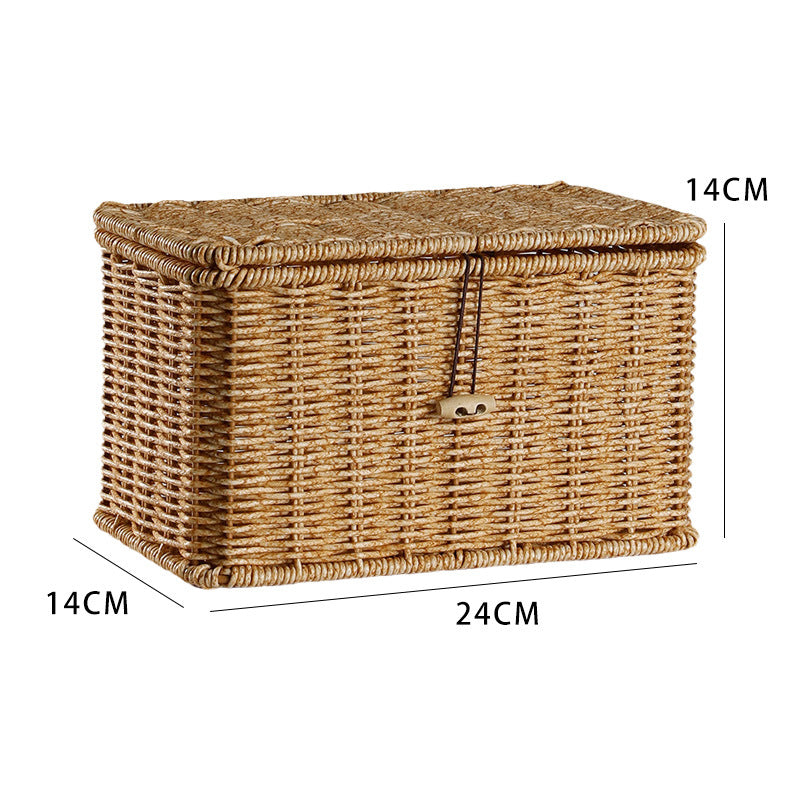 Handcrafted Basket Storage Chest