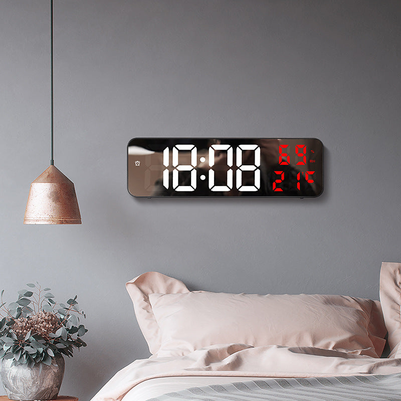 Digital Multifunction Alarm Clock with Hygrometer and Temperature Display