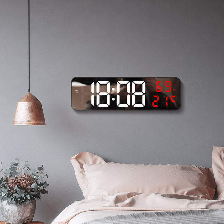 Digital Multifunction Alarm Clock with Hygrometer and Temperature Display