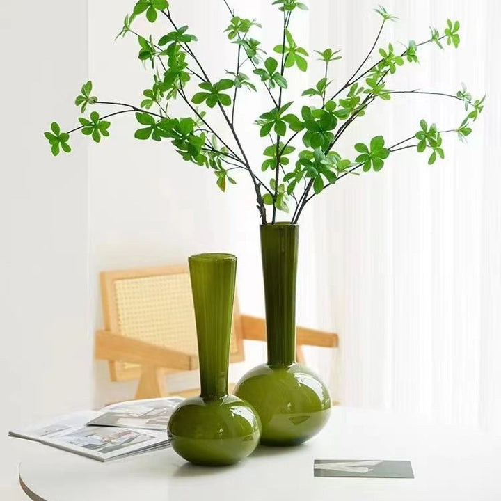 Elegant Modern Glass Flower Vase