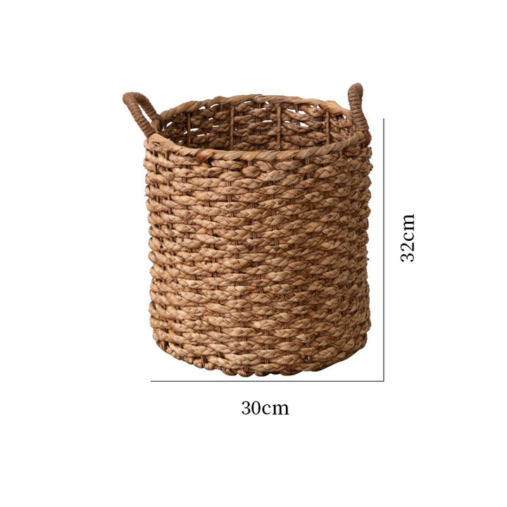 Round Woven Storage Bin