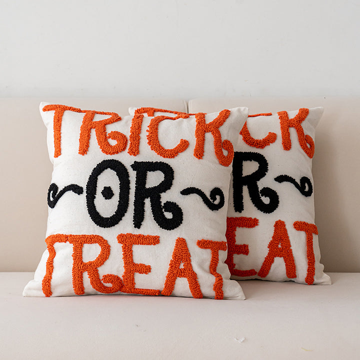 Halloween-Themed Decorative Pillow