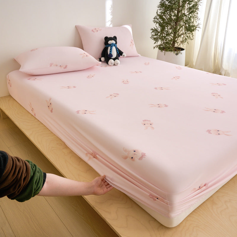 Soft Cotton Playful Patterned Mattress Protector