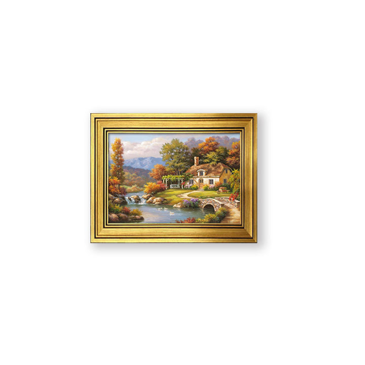 Decorative Framed Nature Landscape Artwork