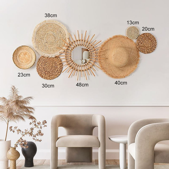 Elegant Wall Decoration Made of Natural Materials