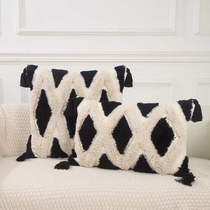 Decorative Textured Throw Cushion