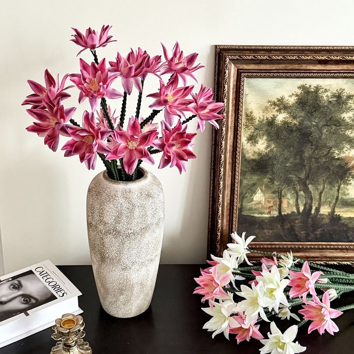 Decorative Faux Lotus Flower Arrangement for Home