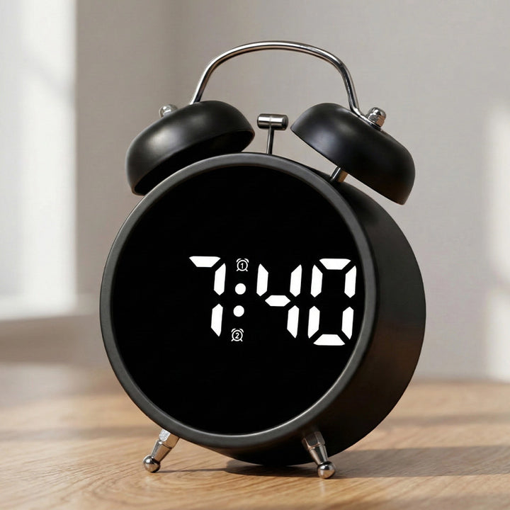 Digital Clock with Large Dial and Alarm Function