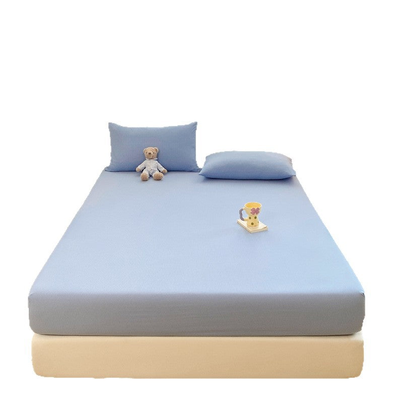 Stretchy Ribbed Mattress Protector