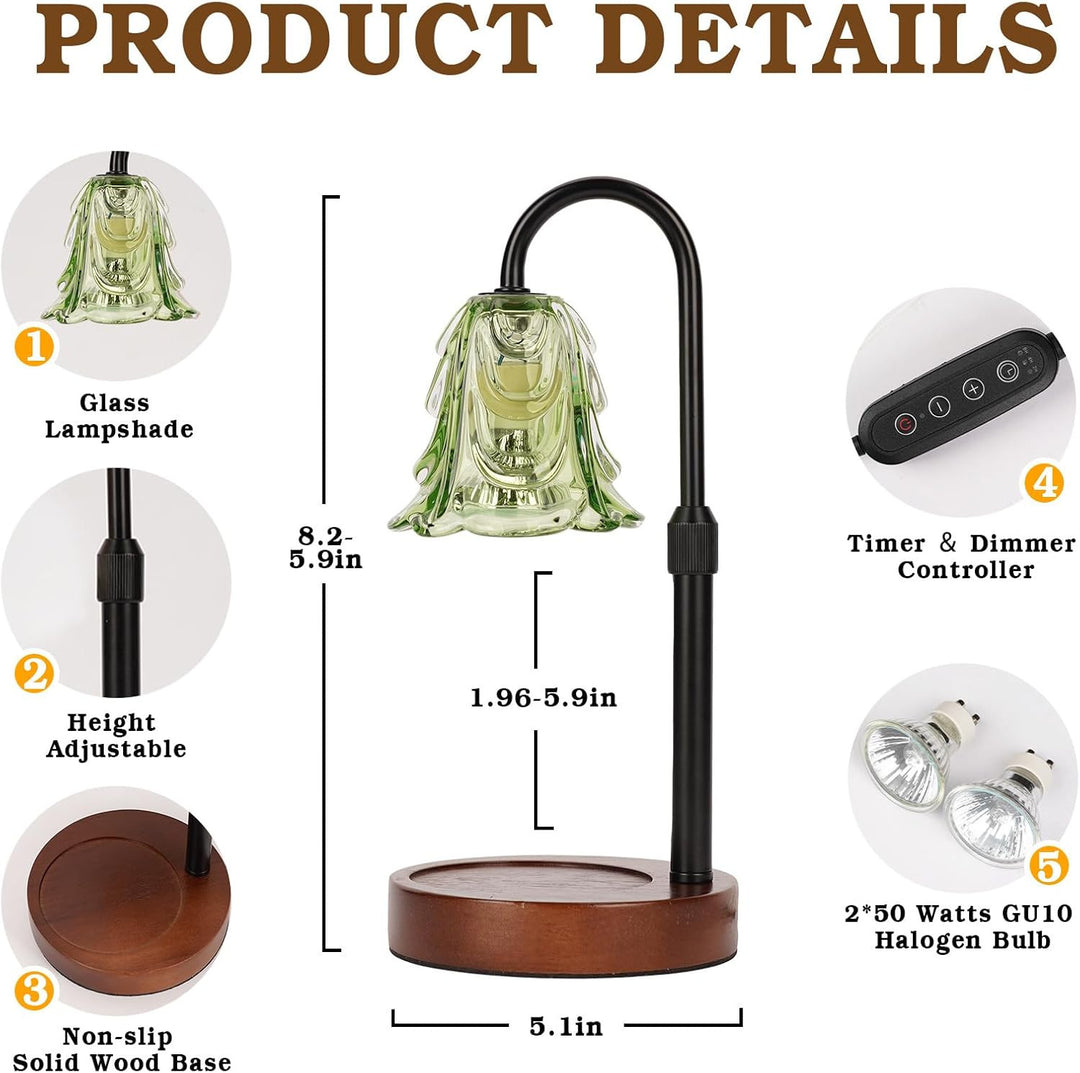 Elegant Glass Table Lamp