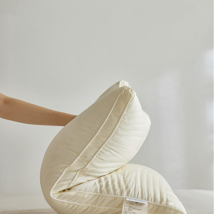 Decorative Luxury Silk Filled Support Pillow Avarnia