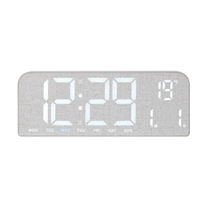 Digital Multifunctional Alarm Clock with Temperature Display