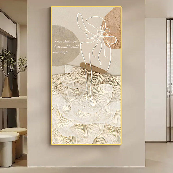 Elegant Fashion Art Print