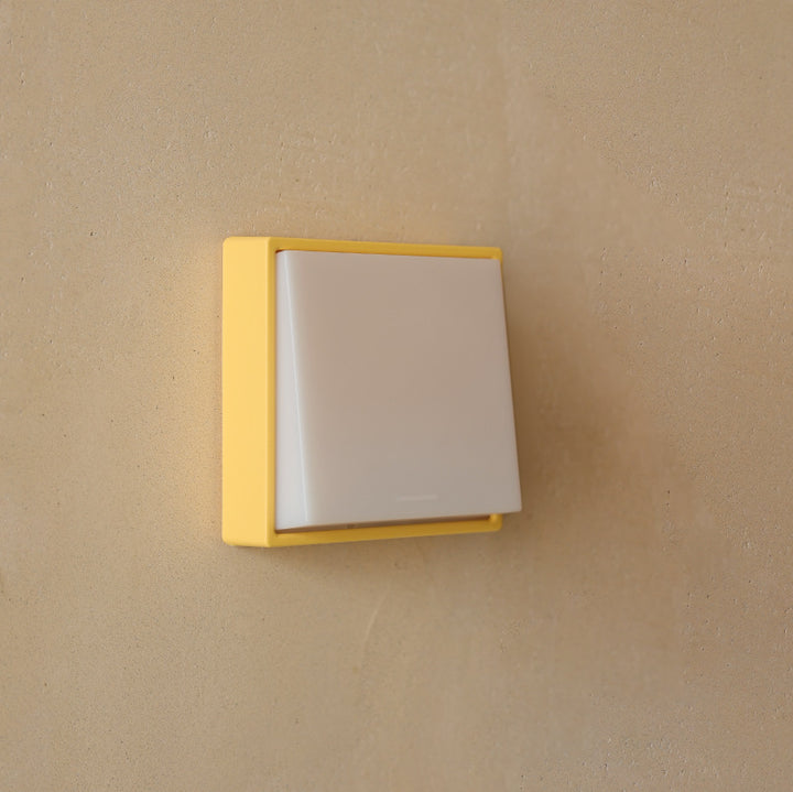 Wall-mounted LED night light with soft diffuser