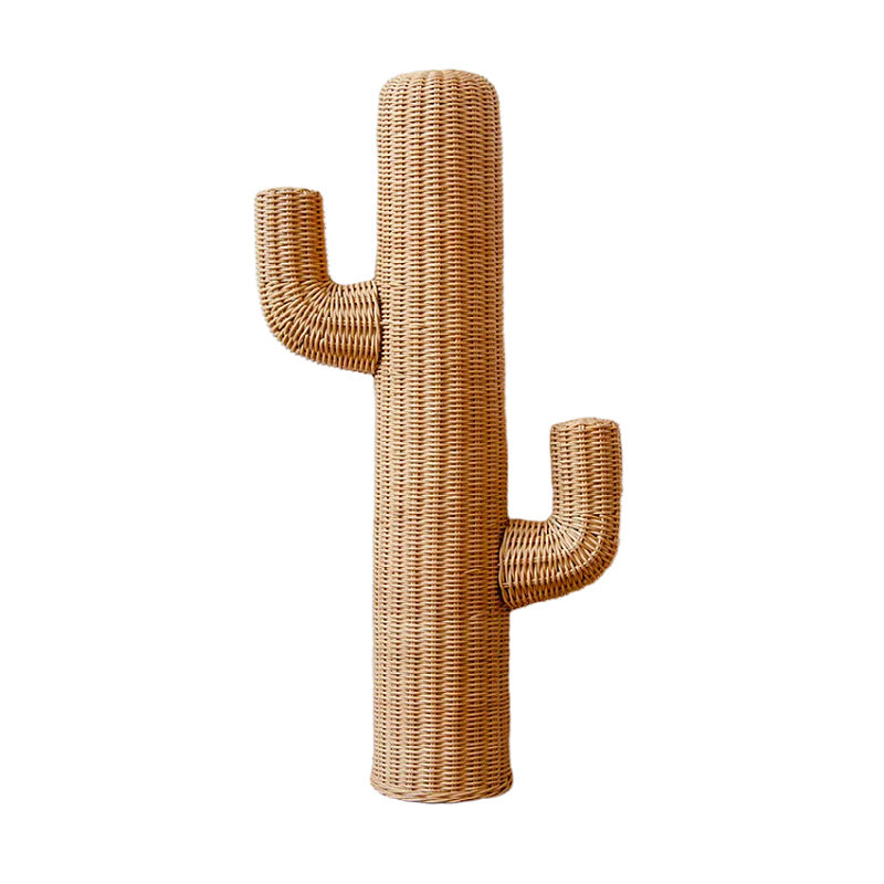 Decorative basket in the shape of a cactus