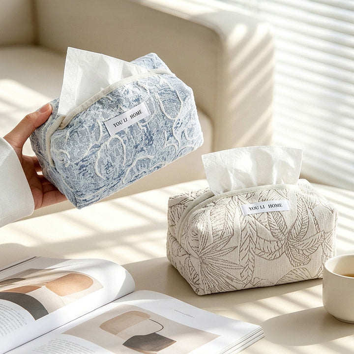 Decorative Tissue Box Cover for Office Desk Decor