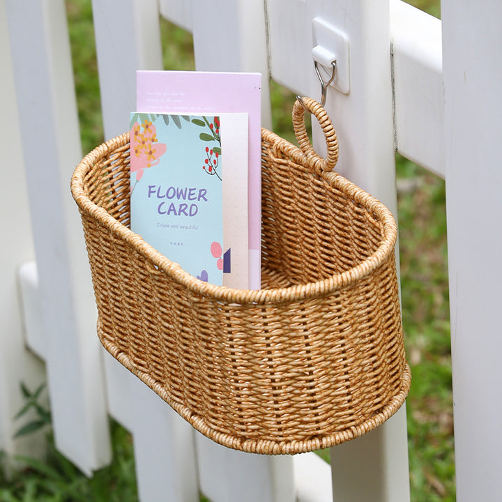 Decorative Handwoven Storage Basket