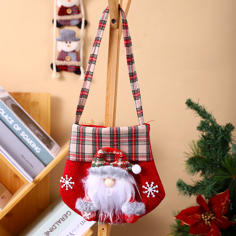 Playful Christmas Shoulder Bag