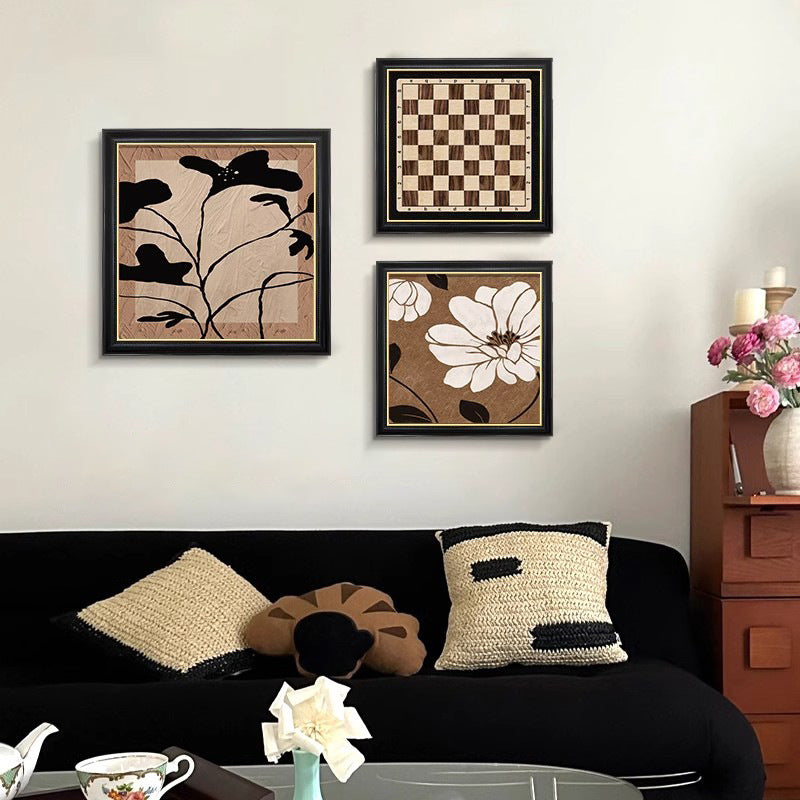 Elegant Framed Bamboo Wall Art