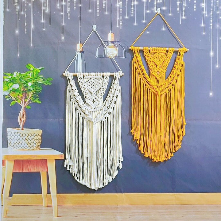 Macrame Wall Hanging Art Decor